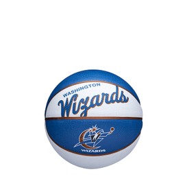 Wilson Mini Basketball Team Retro Washington Wizards Outdoor Rubber Size: MINI