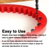 JCFANTS 78inch Profiling Strip Flexible Curve Template, Router Template Woodworking,
