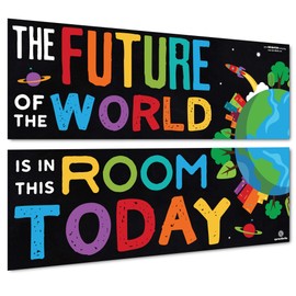 Sproutbrite Classroom Decorations - Banner Posters for Teachers - Bulletin Board and Wall Decor for Pre School, Elementary and Middle School Themes