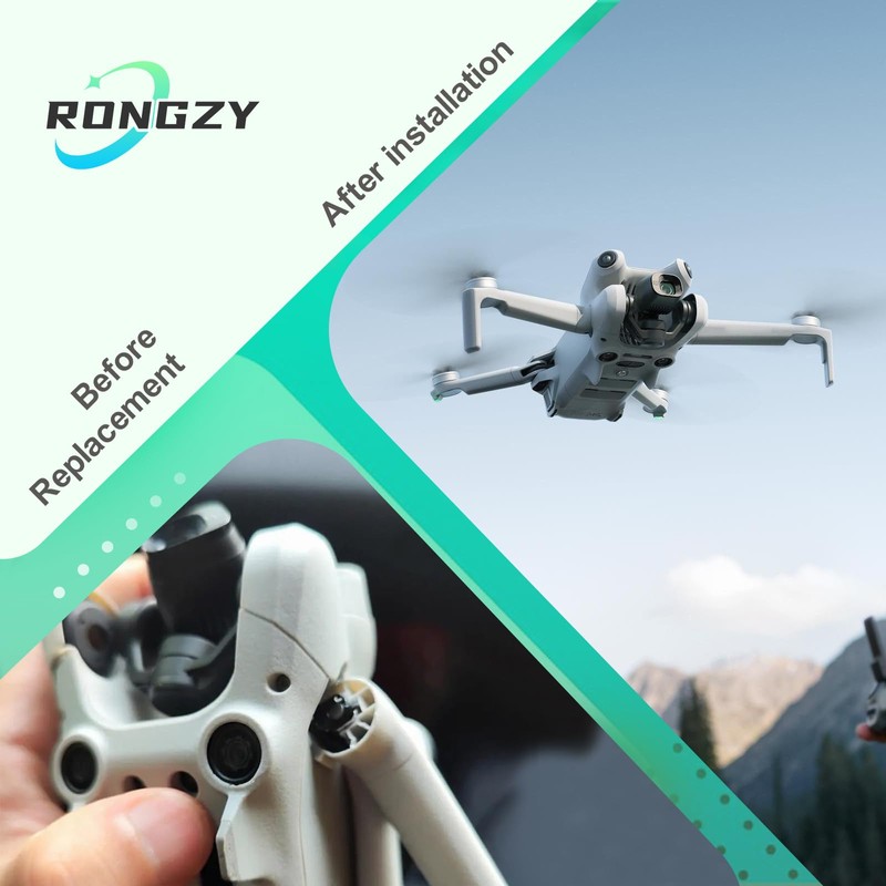 RongZy Front Arm Hinges Arm Shaft for DJI Mini 4