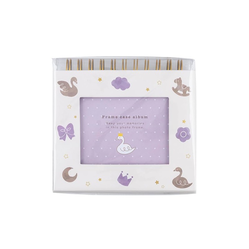 Nakabayashi A-FTPC-105-V Frame Case Album, Ring Type, L Size, 1-Tier