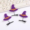 Gothic Style Hair Clip Set, 4 Counts/set Cute Pumpkin &