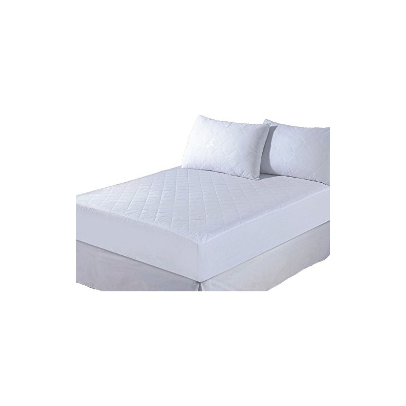 Microfibre, Anti-Allergenic Quilted Mattress Protector, Double 140 x 190cms