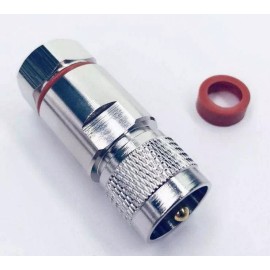 Ham Supply New FSJ4-50B Andrew 1/2" Superflex UHF Male (PL-259). Replaces Andrew 44ASP USA.