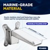 Five Oceans Folding Step, Folding Mast Step - Stainless Steel