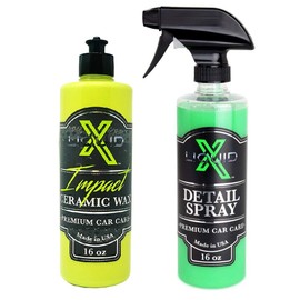 Liquid X Ceramic Coating Wax & Detail Spray Combo Kit