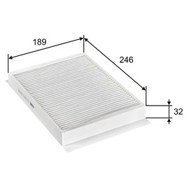 Valeo 715751 ClimFilter Comfort Cabin Filter