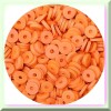 GloriavaleQueen Vibrant Orange Clay Beads (6mm) - 2000pcs for Jewelry