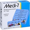 Medi-7 Medikamentendosierer für 7 Tage, blau, 1 St. Behältnis