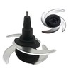 SYWAN Blender 4 Blade Replacement for Ninja 64oz 72oz Food