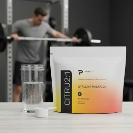 Citrulina Malato Pura Polvo Suplemento Primetech Citru2 500 167 Porciones Sabor Mayor Oxigenación Resistencia Partes Parte Ácido Málico Combinación