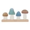 Little Dutch Forest Friends 7230 FSC Wooden Stacking Game Mushrooms
