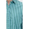 Madewell Women's Boxy Button-Up Shirt in Stripe, Bayside Stripe Cool