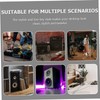 KOMBIUDA 4Pcs Speaker Isolation Feet with Non Slip Base Vibration