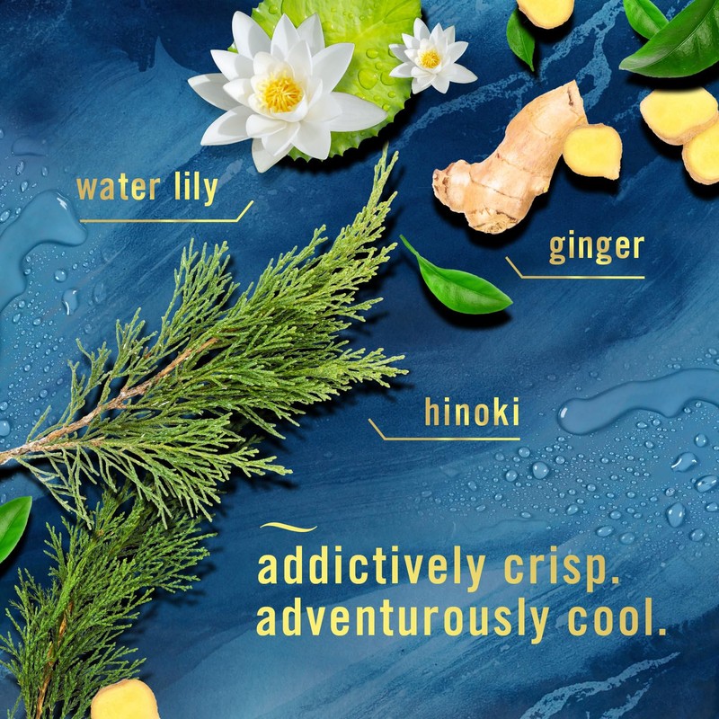 Febreze Scented Candle, Ocean Scent, 11 oz 4 Wick Candle,