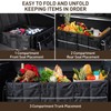 HIRALIY 4 in 1 Car Trunk Storage Organizer with Leakproof