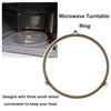 7.5 Inch Microwave Turntable Ring, Rotating Ring Roller, Middle Glass