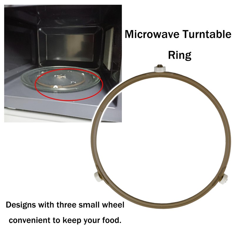 7.5 Inch Microwave Turntable Ring, Rotating Ring Roller, Middle Glass