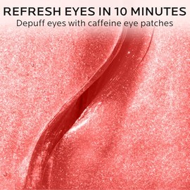 Dr. Pure Parches Debajo De Los Ojos Para Hinchazón Ojeras Y Ojos Hinchados Tratamiento Mascarilla De Ojos Con Cafeína Con Ácido Hialurónico...        