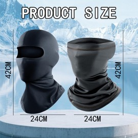 ARYIMYDP Pack of 2 Summer Balaclava for Men and Women, Cooling Balaclava Breathable Balaclava Motorcycle Summer for Outdoor Sports Cycling Motorcycle Bicycle