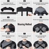 Double Shoulder Support Brace Strap Wrap Neoprene Protector,L Healthcare Tool