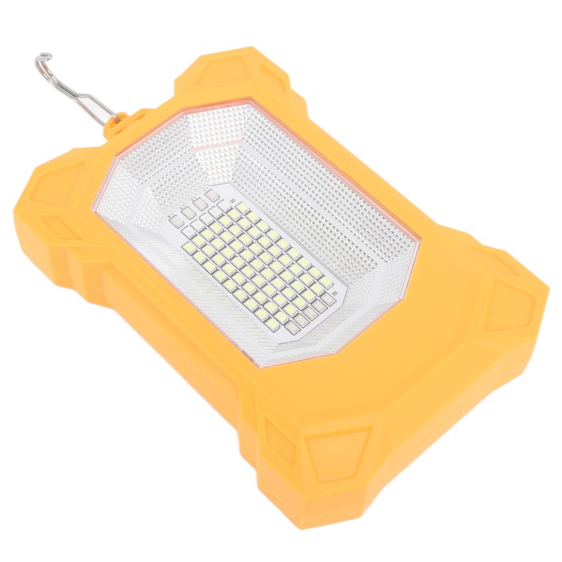LED Solar Light Rechargeable Portable Flood Light Hooked Tent Light