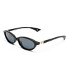 Le Specs Duskfall Sunglasses - Black, Oval, Women's, Elegant and