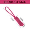 Fbshicung 10 Pcs Zipper Pull Replacemen Tab Heavy Duty Zipper