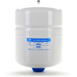 Hydronix RO-152-W14 Reverse Osmosis 6 Gallon (5.5 Draw-Down) Water Tank - White, 1/4" Port (White, 2 gal)
