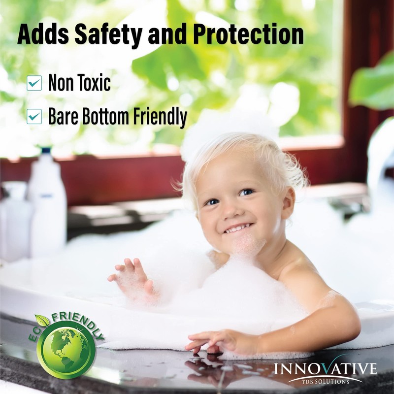 Tub Guard Anti Slip - Clear Bathtub & Shower Grip