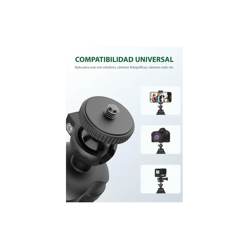 Tripie Flexible Celular Camara Soporte Universal Portatil