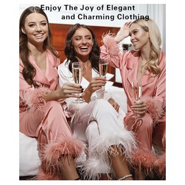 Soarer Red Ostrich Feather Boa - 2Yards 1Ply Long Boas for Holiday Party,Home Decor,DIY Craft Sewing(Red)