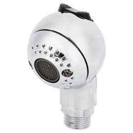 Joyzan Salon Shampoo Bowl Spray Head, Pedicure Chair Sparyer Shower Head Sink Faucet Attachment Replacement Part Side Control Button High Pressure Spa Barber Shop Rehab Hair Washing Dog Baby Bath
