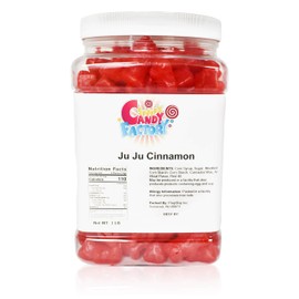 Sarah's Candy Factory Licorice Bears Ju Ju in Jar (Cinnamon), 3 Lbs