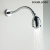 DOUBLUOEG Chrome 11.8 Inches Shower Head with Adjustable Shower Arm,