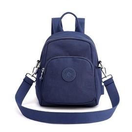 kakarin choyx Kawaii Mini Backpack Cute Small Backpack Japanese Small Backpack Women Simple Small Wallet, Navy Blue, One Size, Kawaii Mini Backpacks