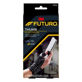 FUTURO Deluxe Thumb Stabilizer, Improves Stability, Moderate Stabilizing Support, Large/X-Large