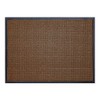 Durable Stop-N-Dry Indoor Rubber Backed Carpet Entrance Mat, 3' x