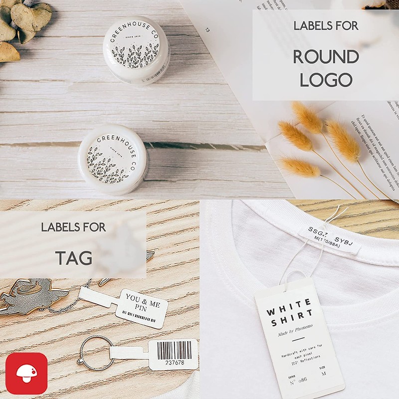 Phomemo M110 Bluetooth Thermal Label Printer, Upgraded Label Maker Machine