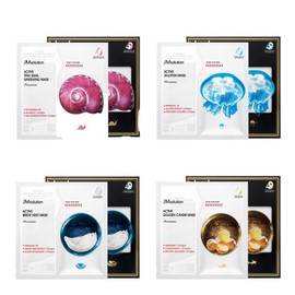 JM Solution Active Premium Mask Pack 4-Piece Set, Total 20 Sheets, 1 Pack, 20-Pack / 제이엠솔루션 액티브 프리미엄 마스크팩 4종 세트 총 20매, 1개, 20개입