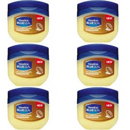 Vaseline 6 x Vaseline Cocoa Butter Pure Petroleum Jelly Travel Size 50ml/1.7 oz