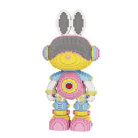 DAHONPA Space Love Rabbit Micro Building Blocks Set, Decoration Toy 8800 Pieces, Gift for Adults and Kids