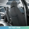 Road Comforts Premium Leather Front Seat Cover – Airbag-Compatible, Universal