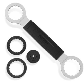 MZYRH Bicycle Bottom Bracket Tool - Bike Bottom Bracket Install Removal Tool Compatible with Shimano Hollowtech II/BB9000, BBR60,FSA MegaEvo (FSAMegaEvo)