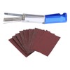 Guitar File Set Bone Nut and Saddle Sandpaper Accessory Tool