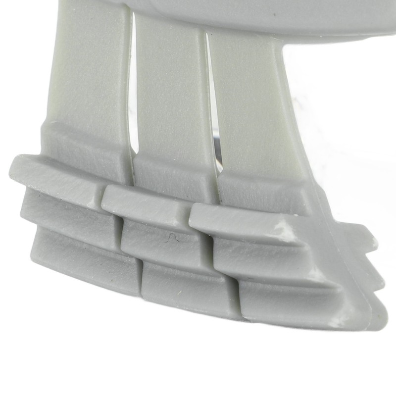4pcs Cyclonic Scrubbing Brushes Plastic Rubber Cyclonic Brush Replacement Parts