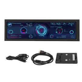 8.8 Inch IPS Display 1920x480 CPU GPU SSD Data Temperature Monitor Chassis Sub Screen for Windows