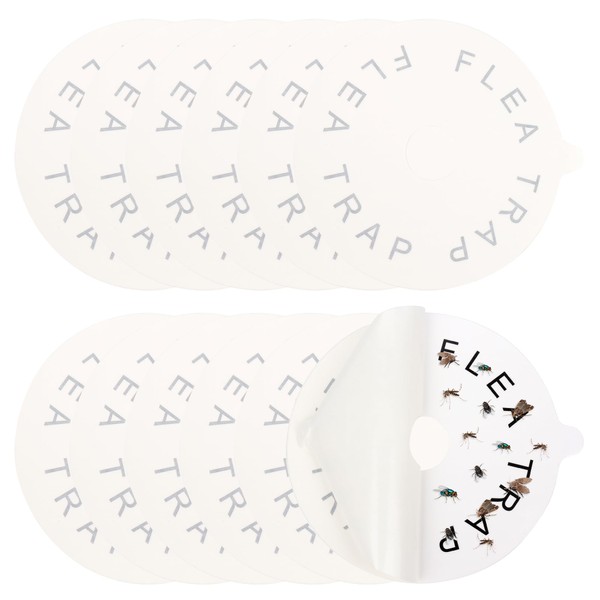 Flea Trap Refills 12 Packs, Flea Trap for Inside Your
