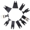 10Pcs Universal Saw Blade Oscillating Multi Tool High Carbon Steel