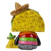 Furrybones Pancho Dressed as a Food Favorite Taco Comes Fully